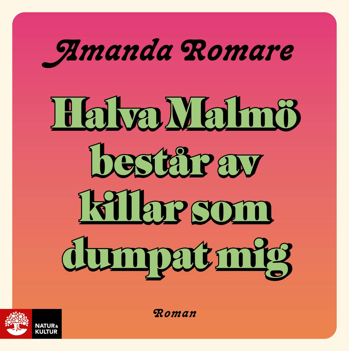 Halva Malmö består av killar som dumpat mig – Ljudbok