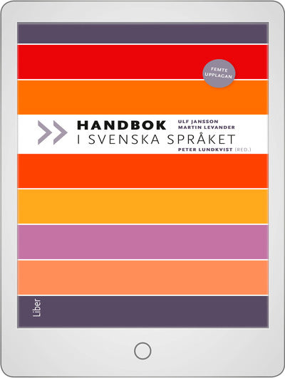 Handbok i svenska språket Onlinebok