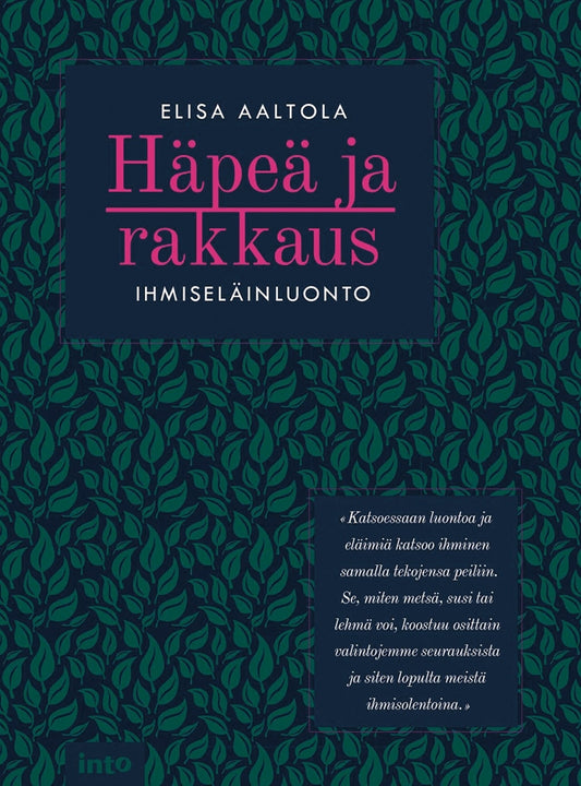 Häpeä ja rakkaus – E-bok