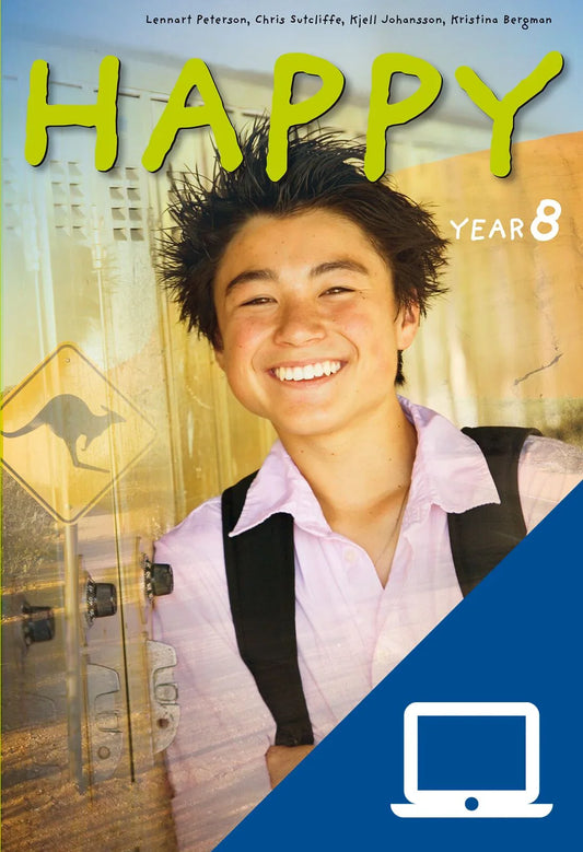 Happy Year 8, digitalt lärarmaterial, 12 mån (OBS! Endast för lärare)