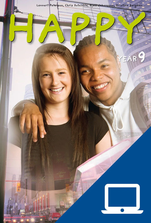 Happy Year 9, digitalt lärarmaterial, 12 mån (OBS! Endast för lärare)