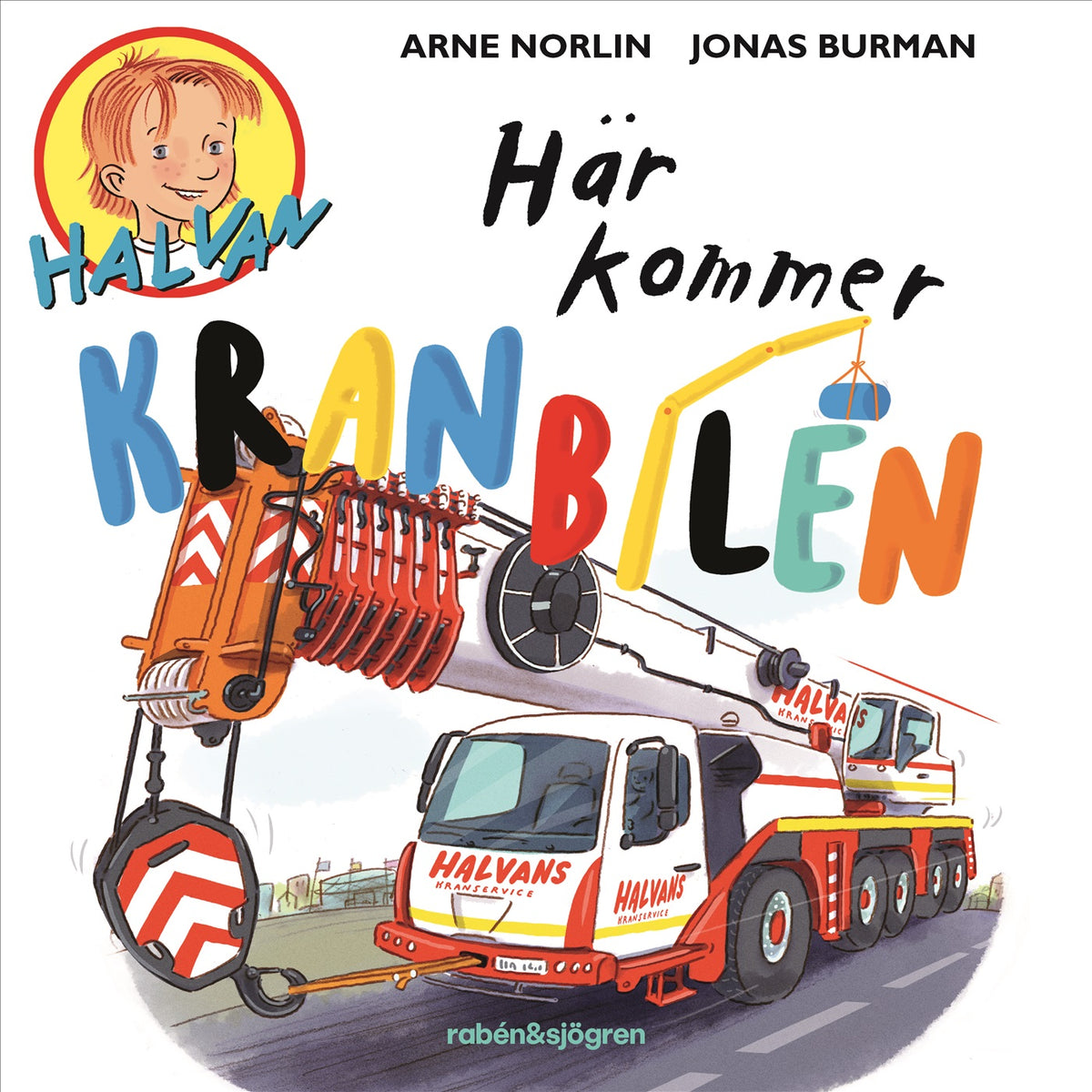 Här kommer kranbilen – Ljudbok