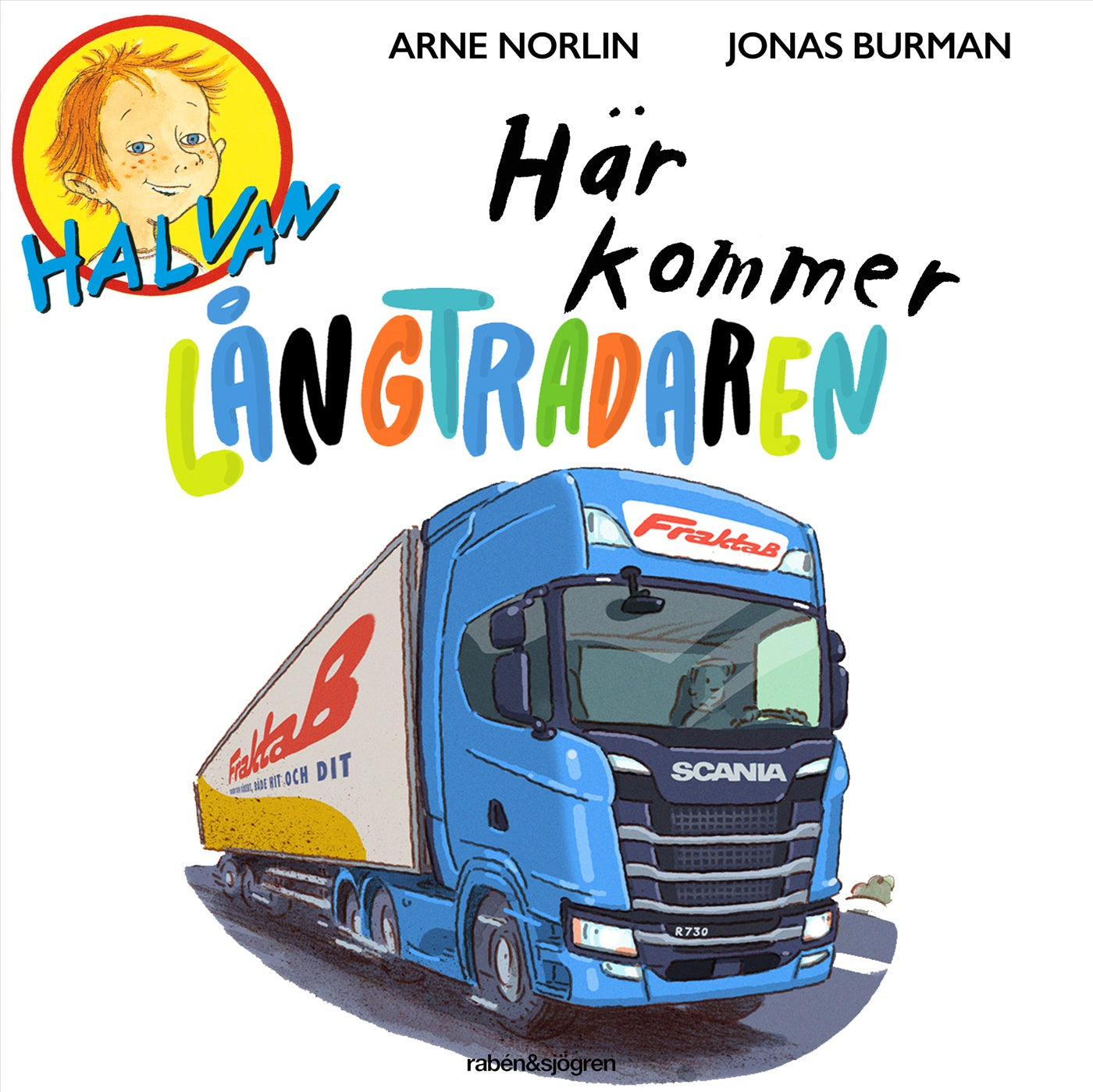 Här kommer långtradaren – Ljudbok