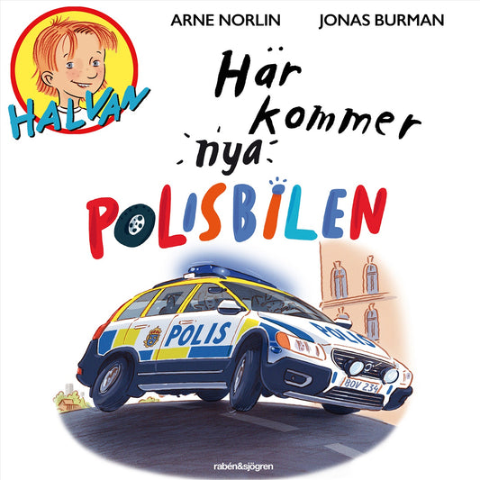 Här kommer nya polisbilen – Ljudbok
