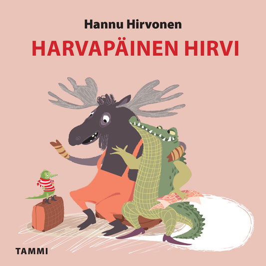 Harvapäinen hirvi – Ljudbok