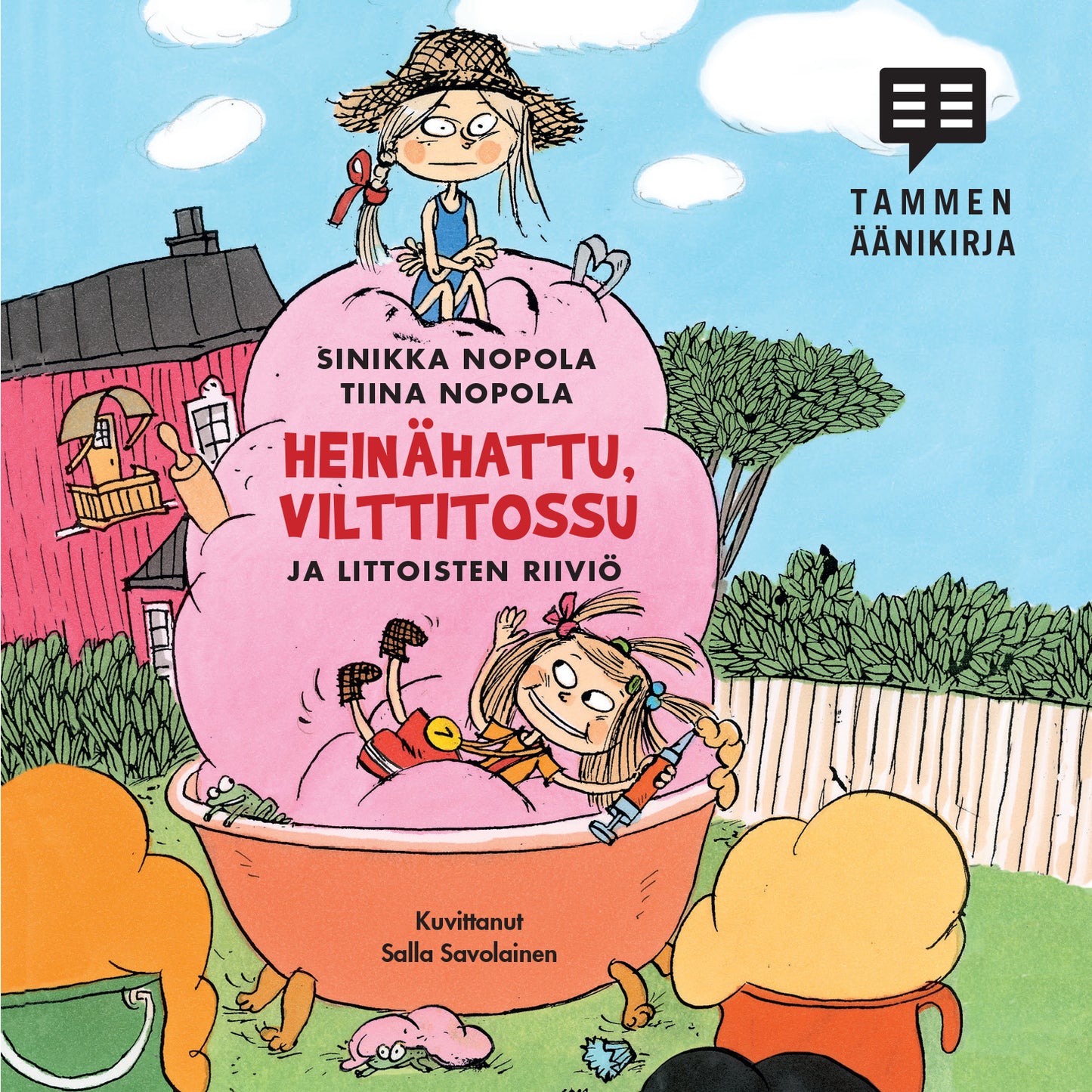 Heinähattu, Vilttitossu ja Littoisten riiviö – Ljudbok