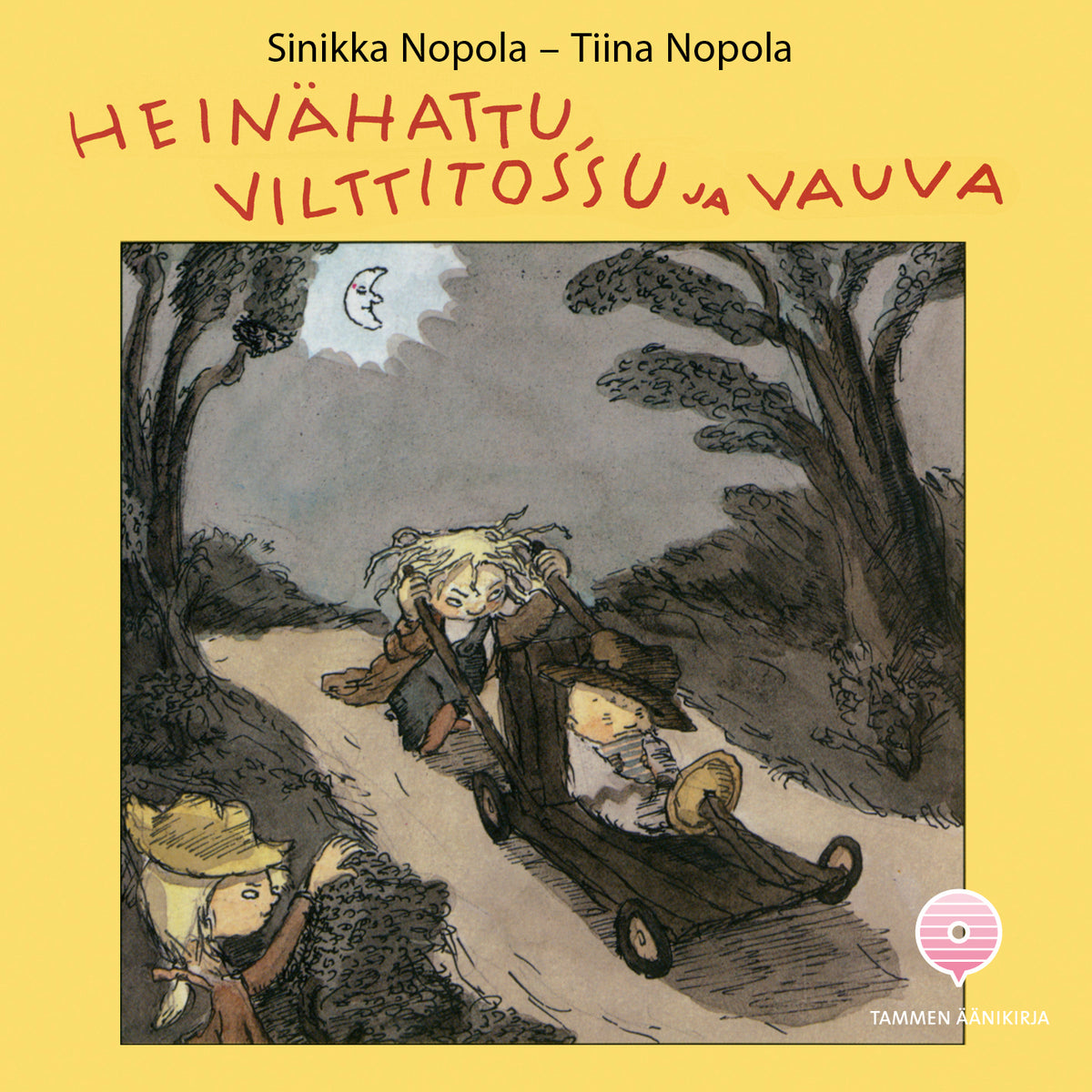 Heinähattu, Vilttitossu ja vauva – Ljudbok
