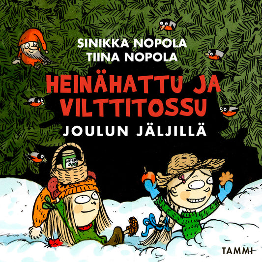 Heinähattu ja Vilttitossu joulun jäljillä – Ljudbok