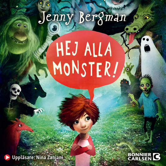 Hej alla monster! – Ljudbok