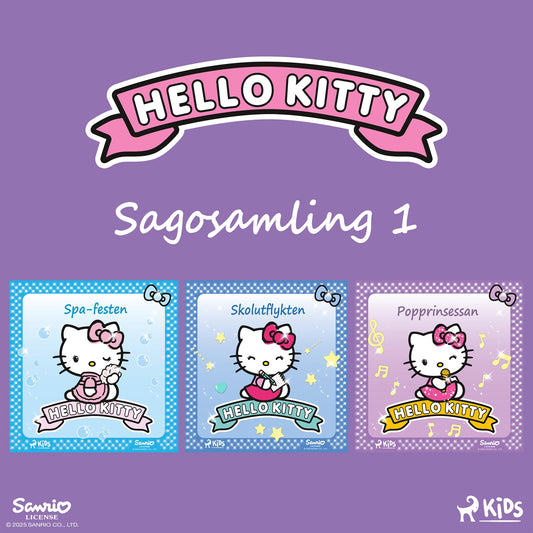 Hello Kitty – Sagosamling 1 – Ljudbok