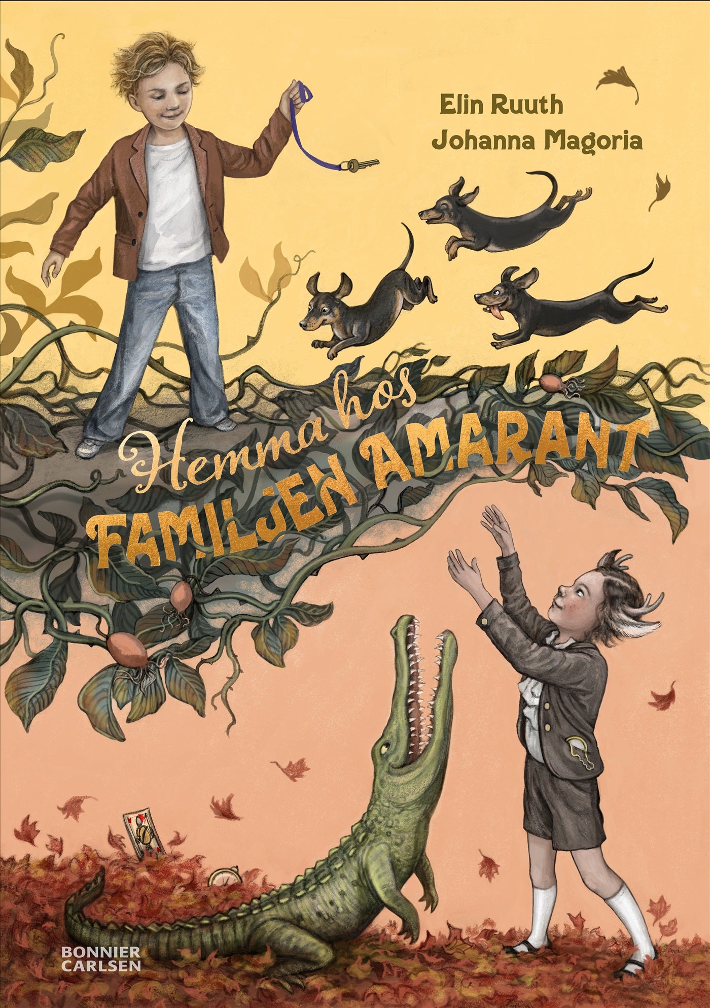 Hemma hos familjen Amarant – E-bok
