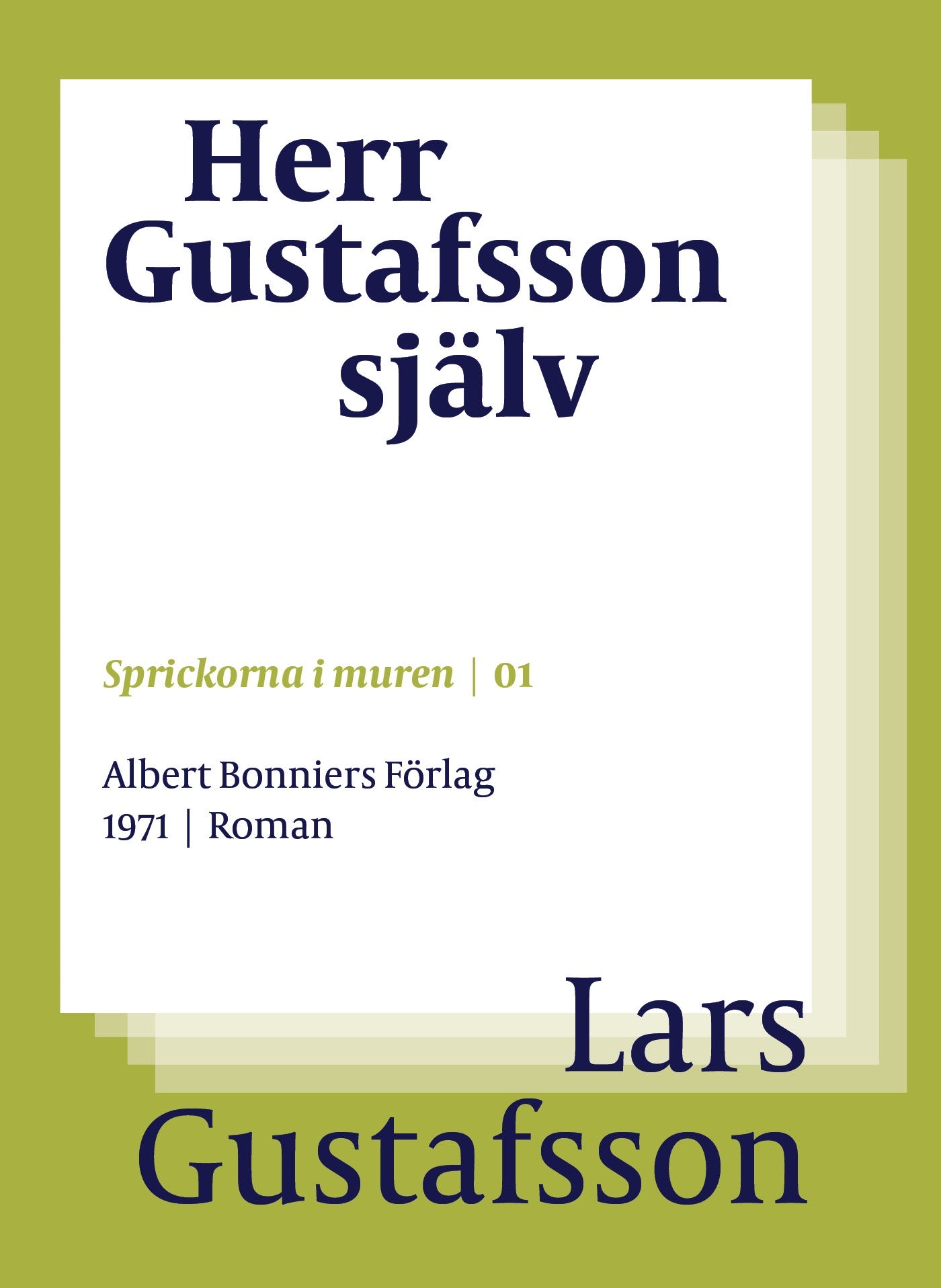 Herr Gustafsson själv – E-bok