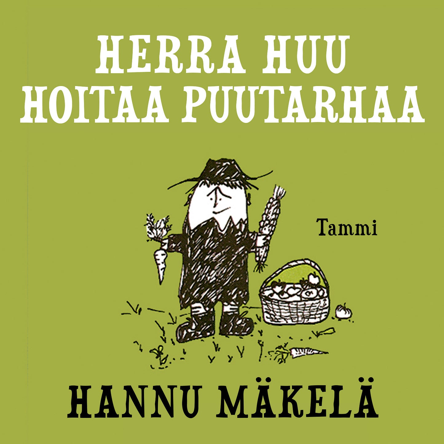 Herra Huu hoitaa puutarhaa – Ljudbok