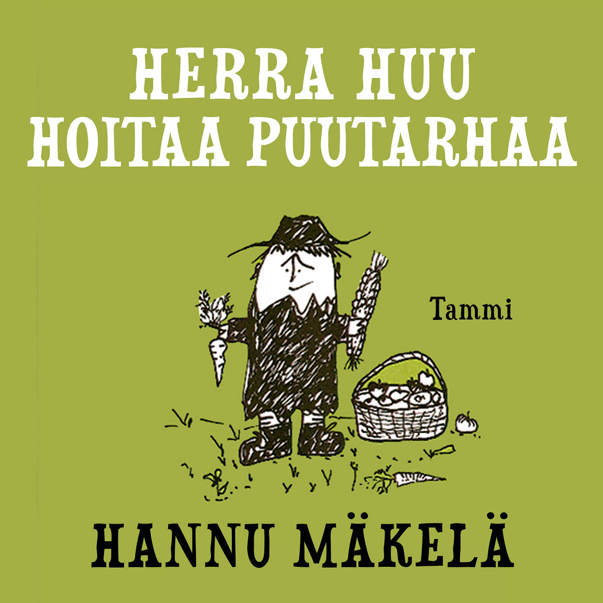Herra Huu hoitaa puutarhaa – Ljudbok
