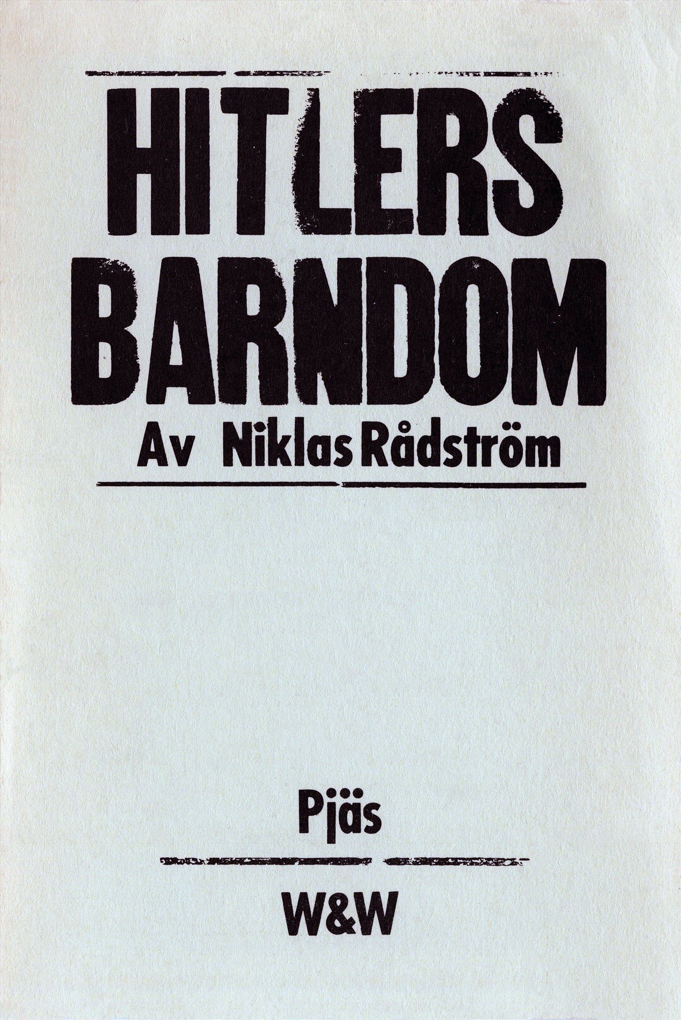 Hitlers barndom – E-bok