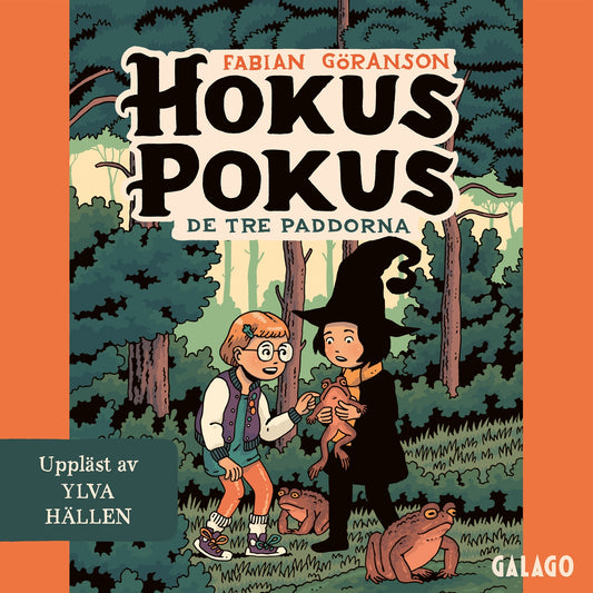 Hokus Pokus 2 - De tre paddorna – Ljudbok