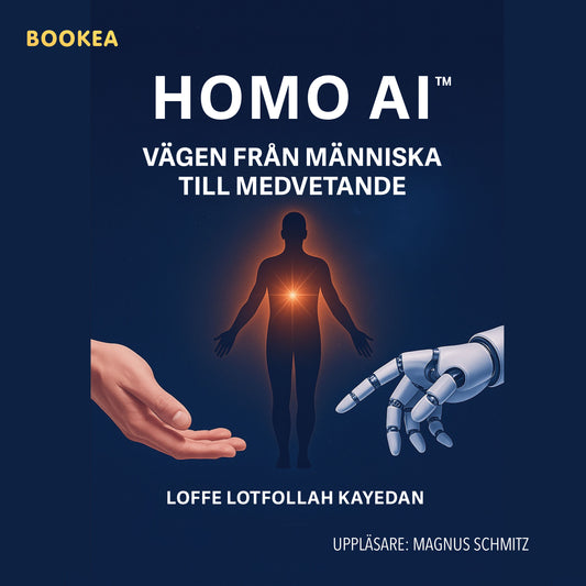 Homo AI : vägen från människa till medvetande – Ljudbok