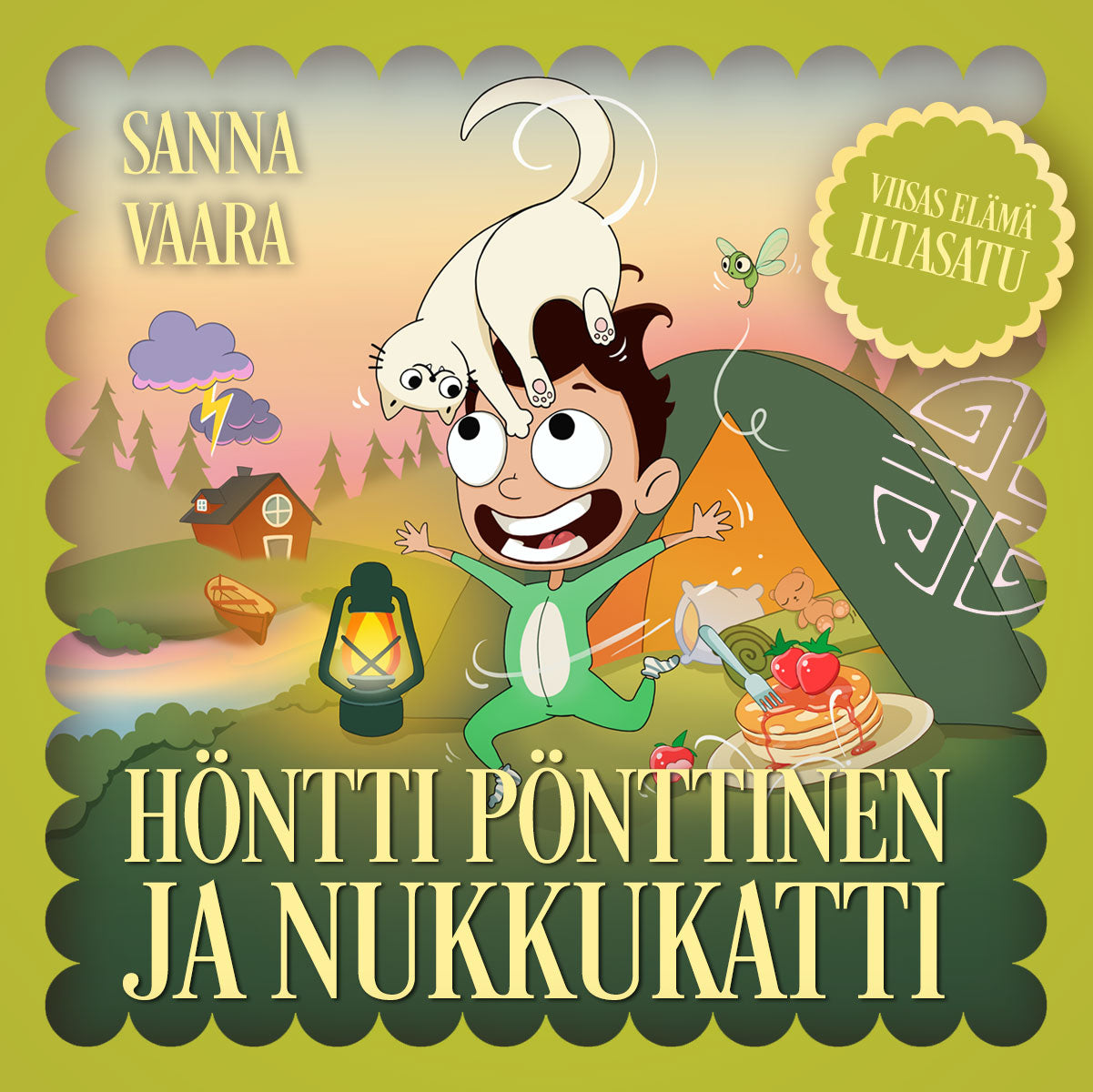 Höntti Pönttinen ja Nukkukatti -iltasatu – Ljudbok