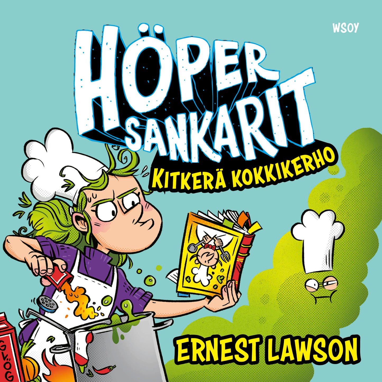 Höpersankarit: Kitkerä kokkikerho – Ljudbok