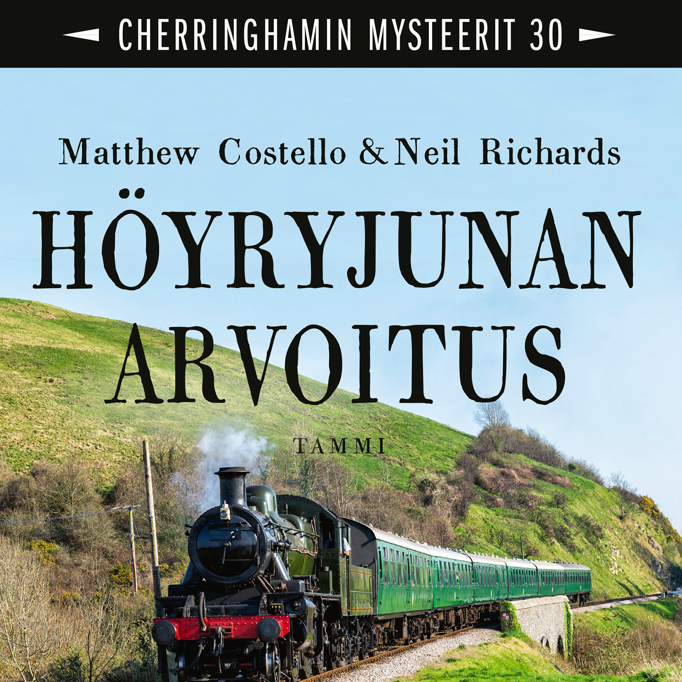 Höyryjunan arvoitus – Ljudbok