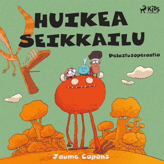 Huikea seikkailu 4: Pelastusoperaatio – Ljudbok