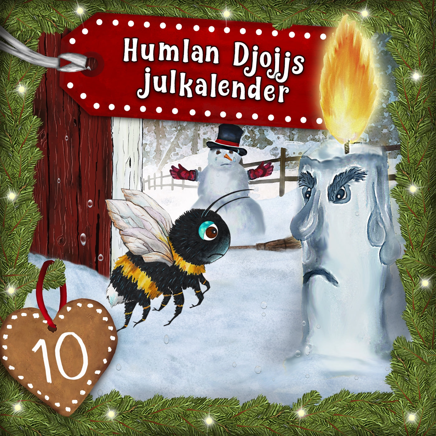 Humlan Djojjs Julkalender (Avsnitt 10) – Ljudbok