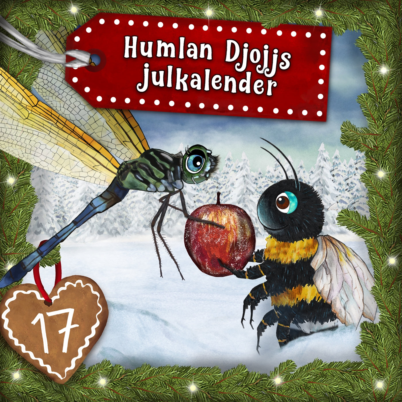 Humlan Djojjs Julkalender (Avsnitt 17) – Ljudbok