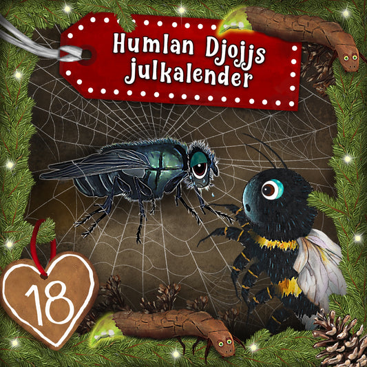 Humlan Djojjs Julkalender (Avsnitt 18) – Ljudbok