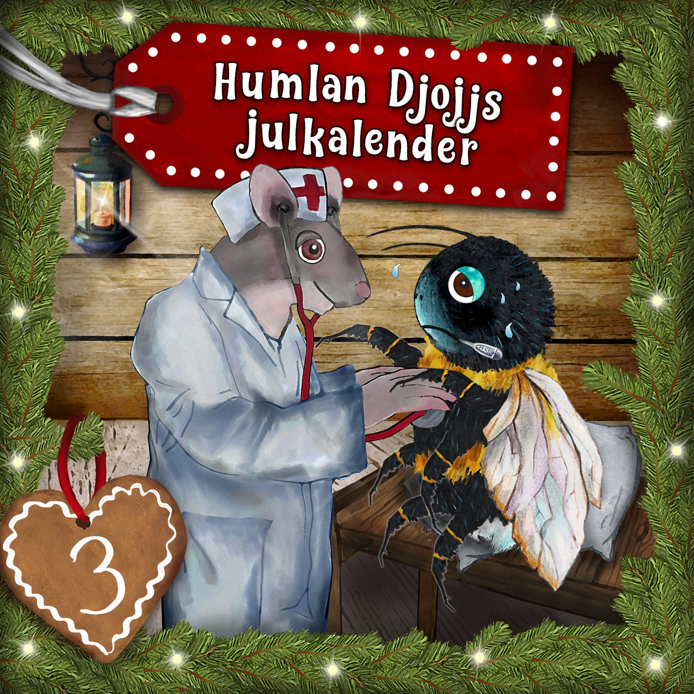 Humlan Djojjs Julkalender (Avsnitt 3) – Ljudbok
