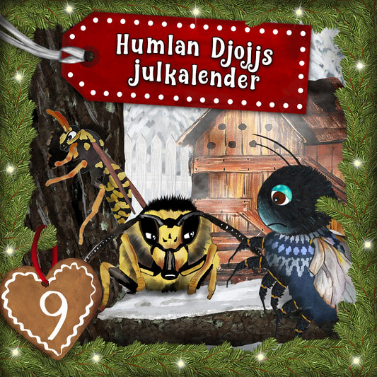 Humlan Djojjs Julkalender (Avsnitt 9) – Ljudbok