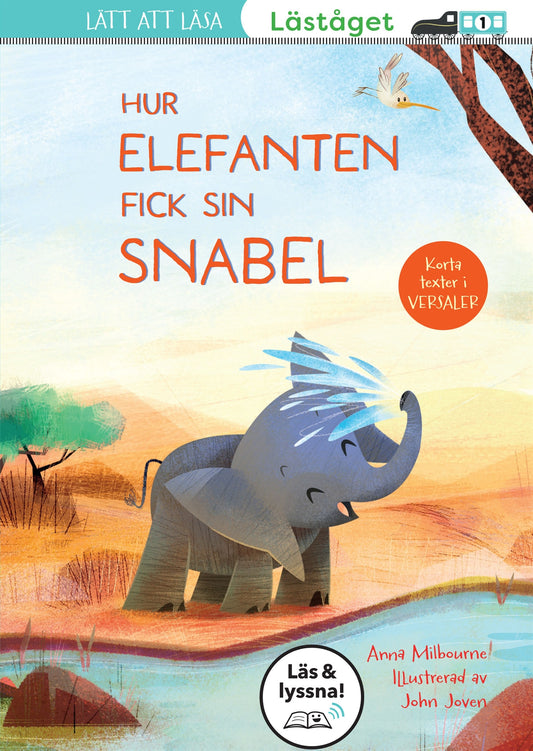 Hur elefanten fick sin snabel (Läs & lyssna) – E-bok