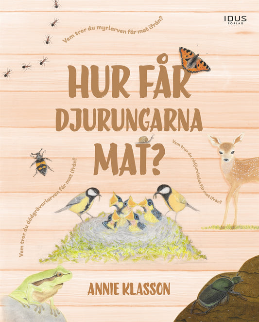 Hur får djurungarna mat? – E-bok