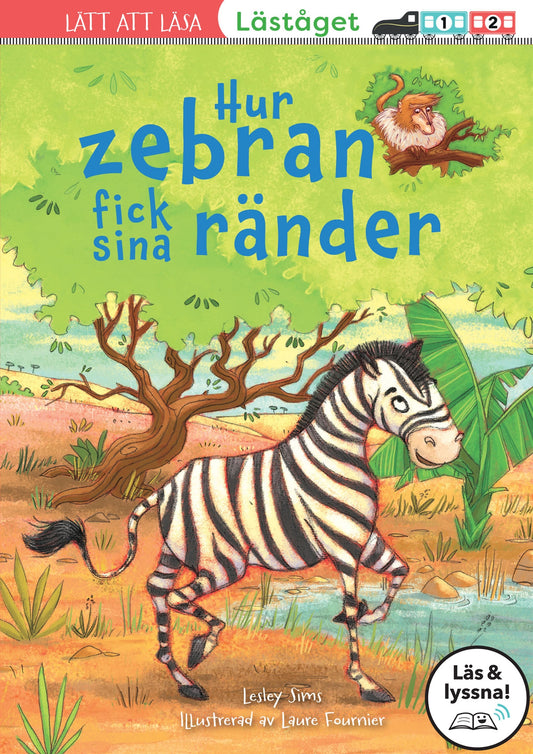 Hur zebran fick sina ränder (Läs & lyssna) – E-bok