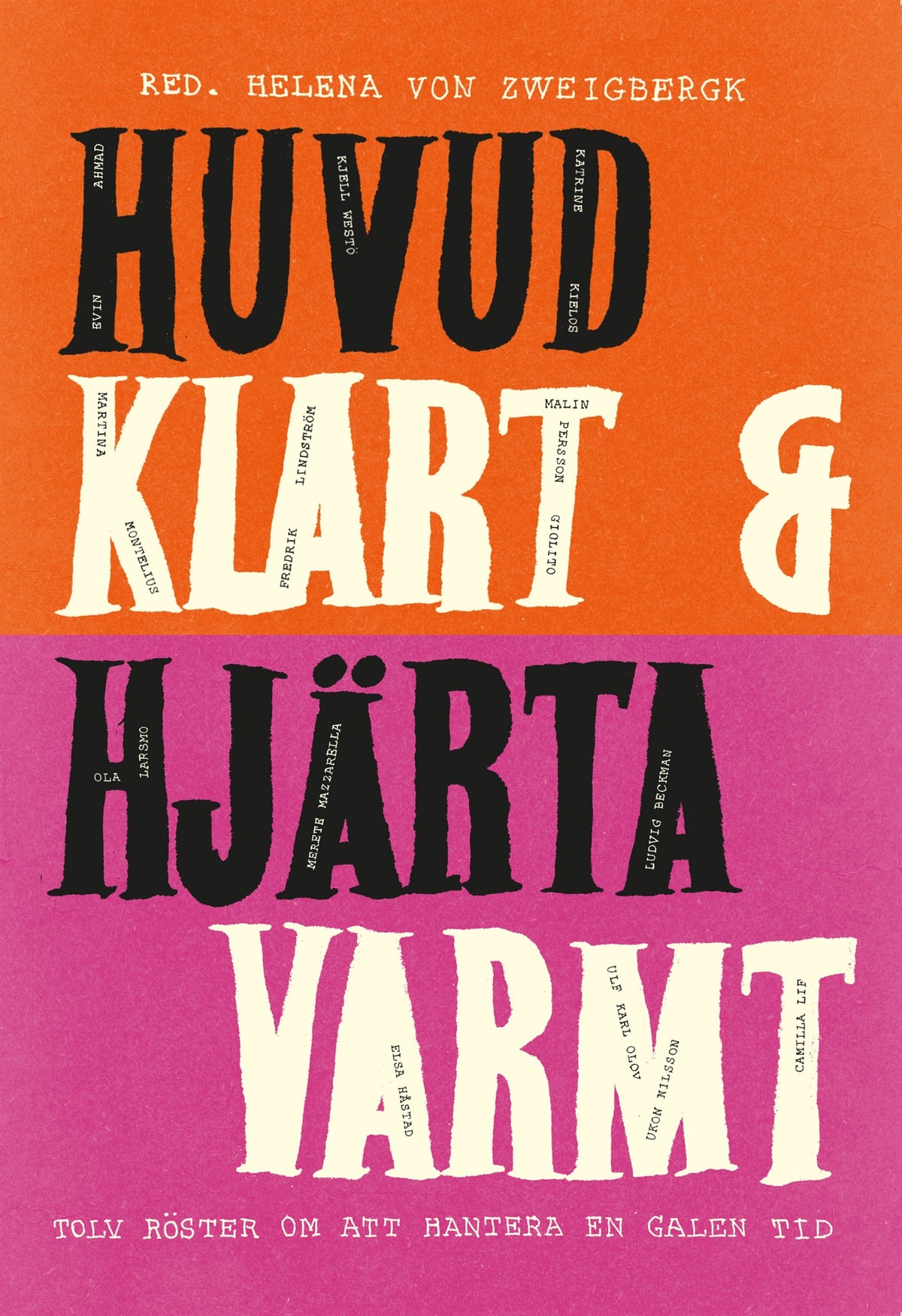 Huvud klart och hjärta varmt : tolv röster om att hantera en galen tid – E-bok