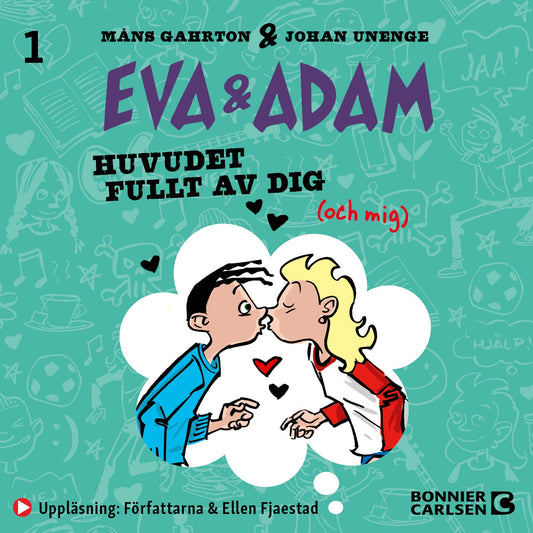 Huvudet fullt av dig – Ljudbok