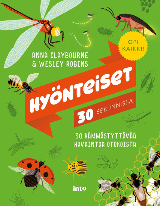 Hyönteiset 30 sekunnissa – E-bok