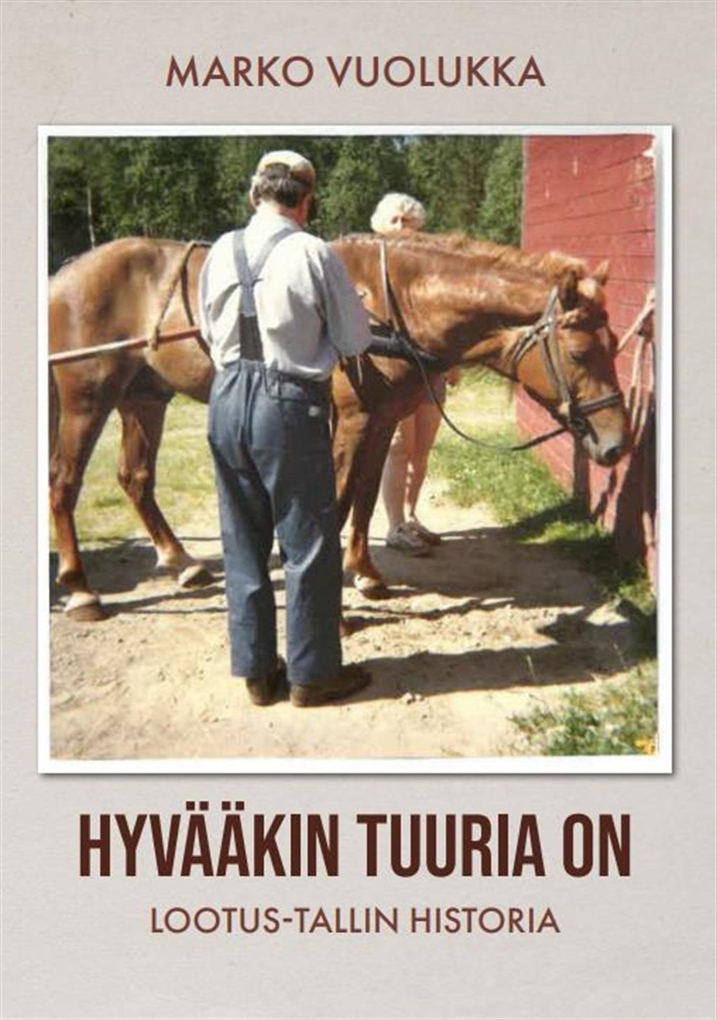 Hyvääkin tuuria on : Lootus-tallin historia – E-bok