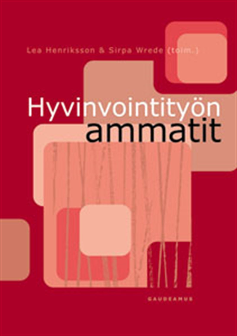 Hyvinvointityön ammatit – E-bok