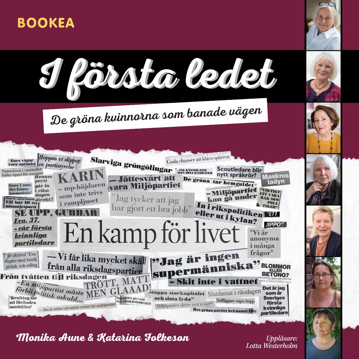 I första ledet : de gröna kvinnorna som banade vägen – Ljudbok
