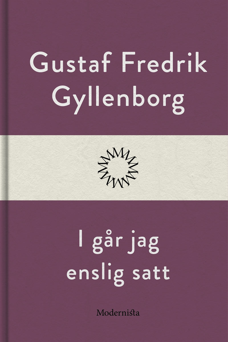 I går jag enslig satt – E-bok