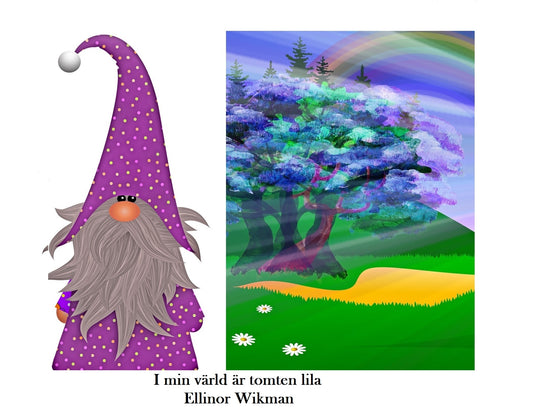 I min värld är tomten lila – E-bok