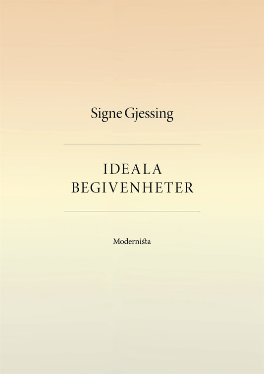 Ideala begivenheter – E-bok