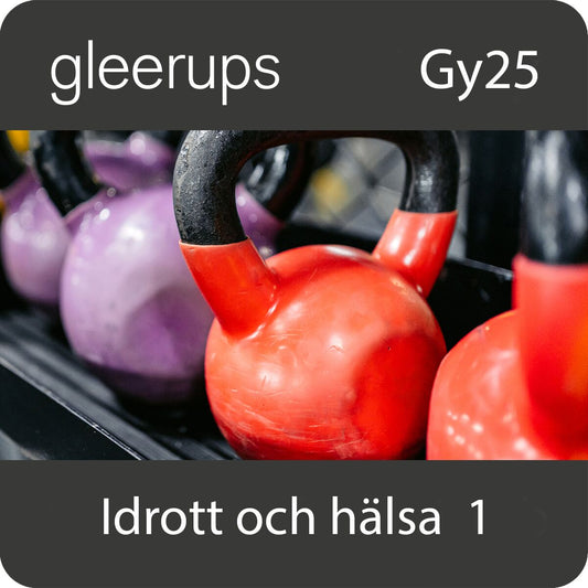 Idrott och hälsa 1, digitalt läromedel, elev, 12 mån, Gy25