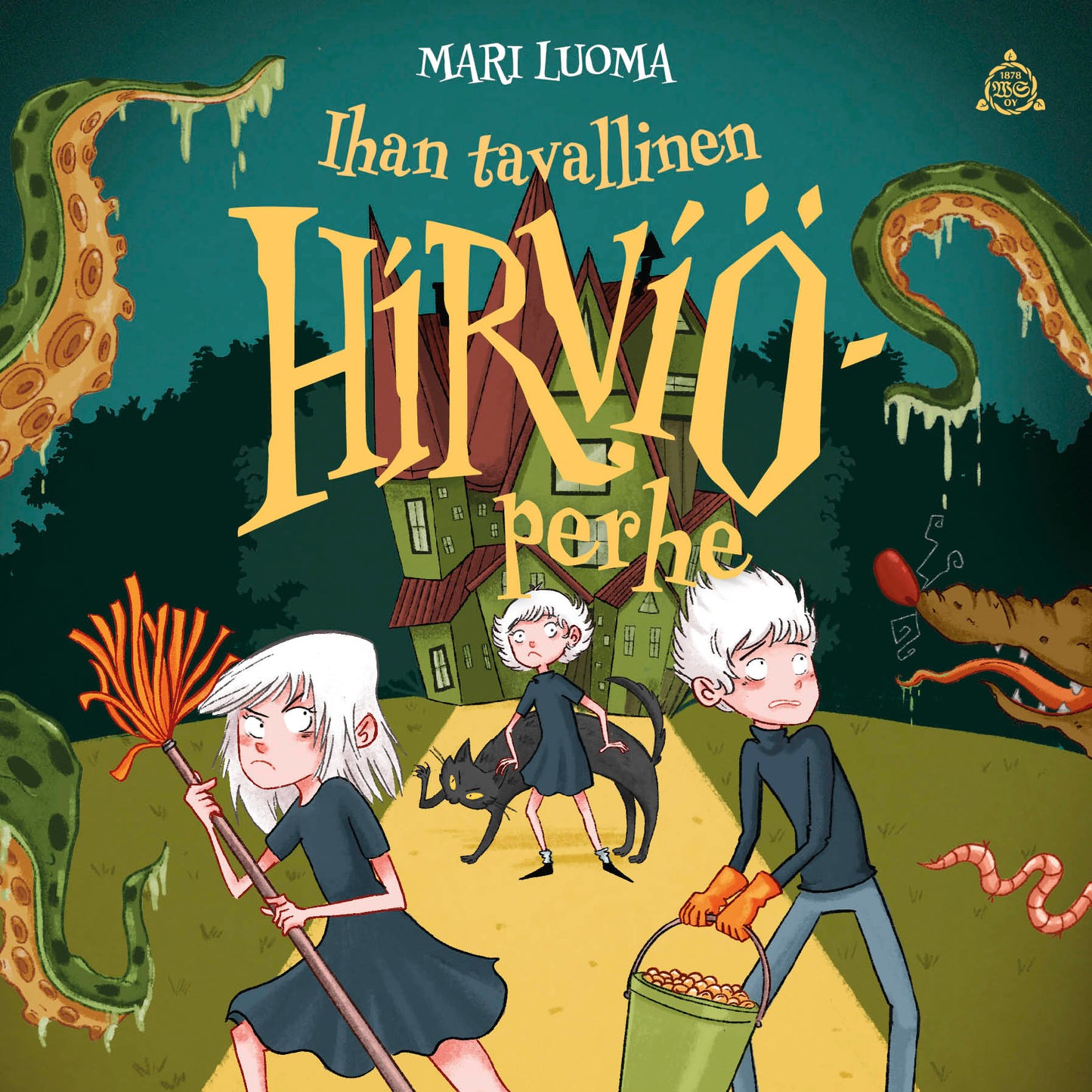 Ihan tavallinen hirviöperhe – Ljudbok