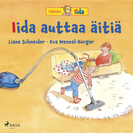 Iida auttaa äitiä – Ljudbok