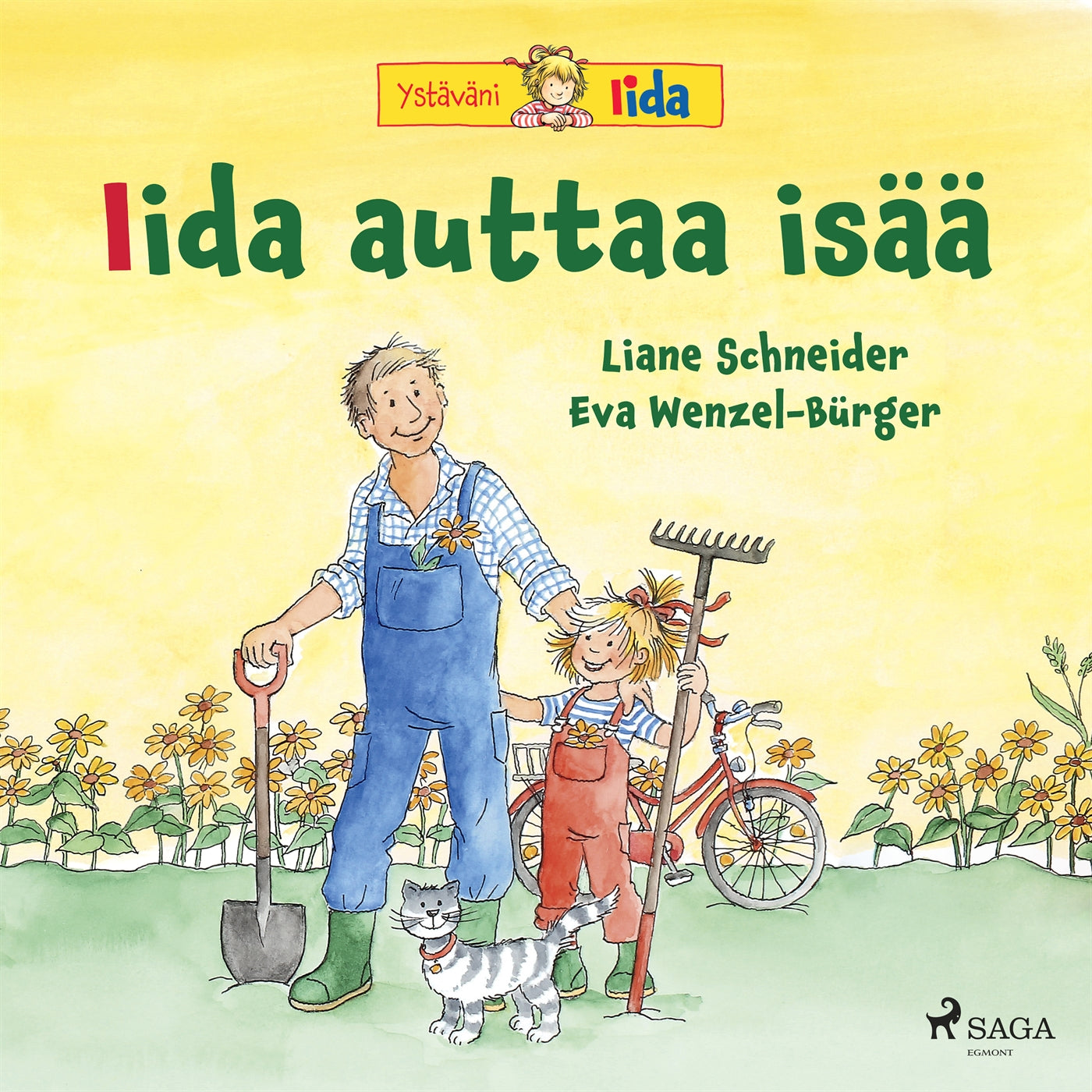Iida auttaa isää – Ljudbok
