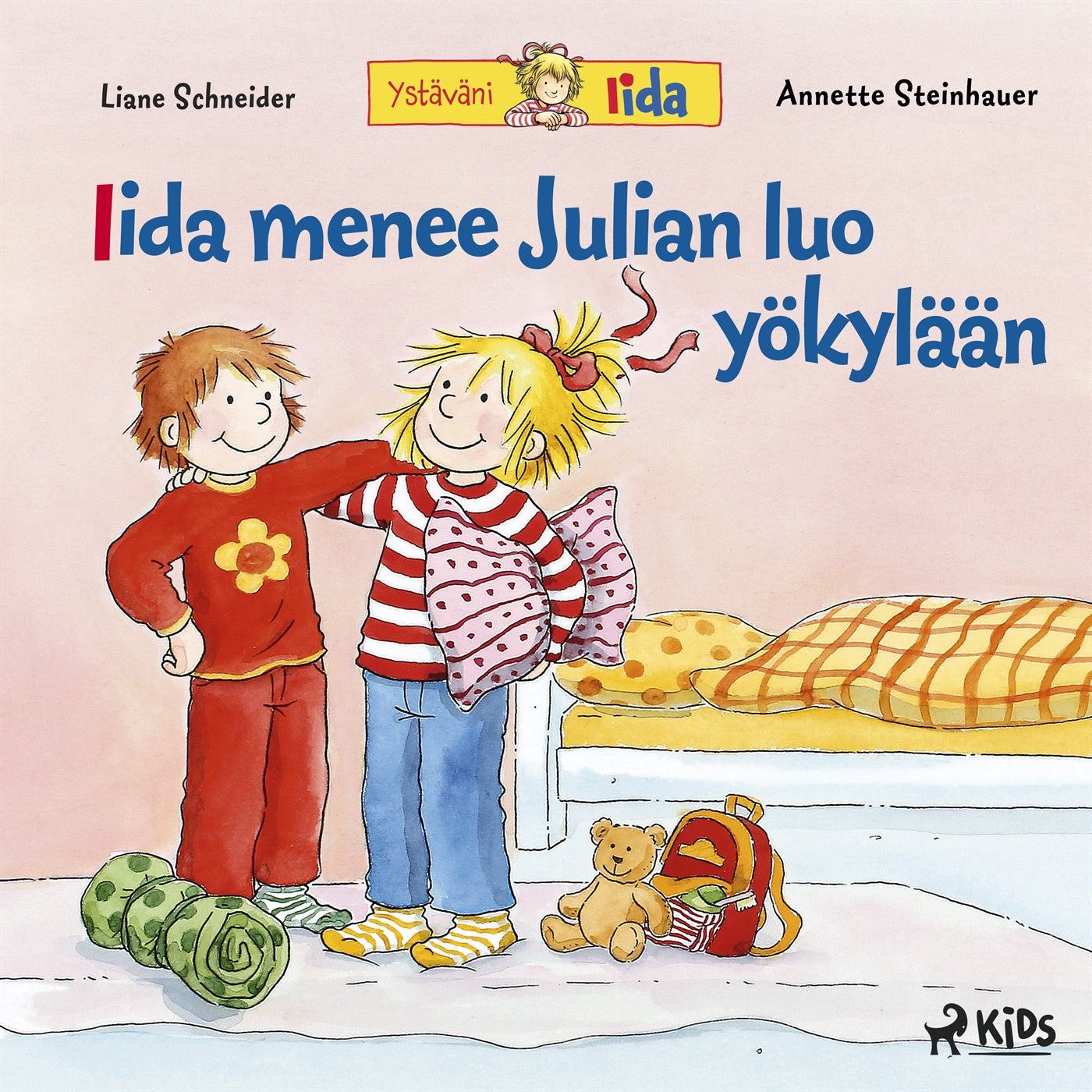 Iida menee Julian luo yökylään – Ljudbok