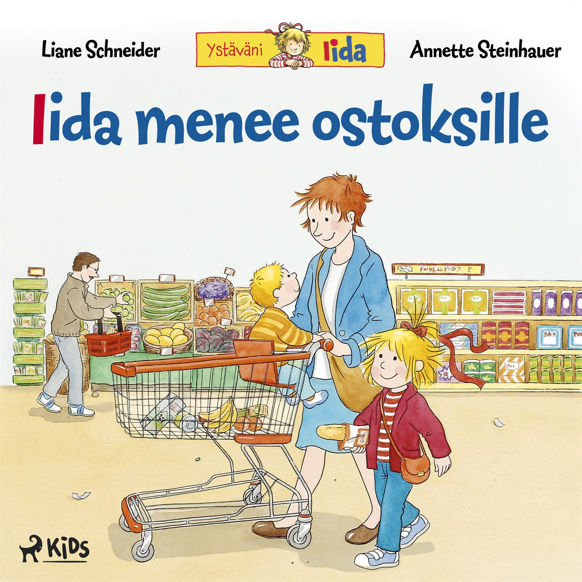 Iida menee ostoksille – Ljudbok