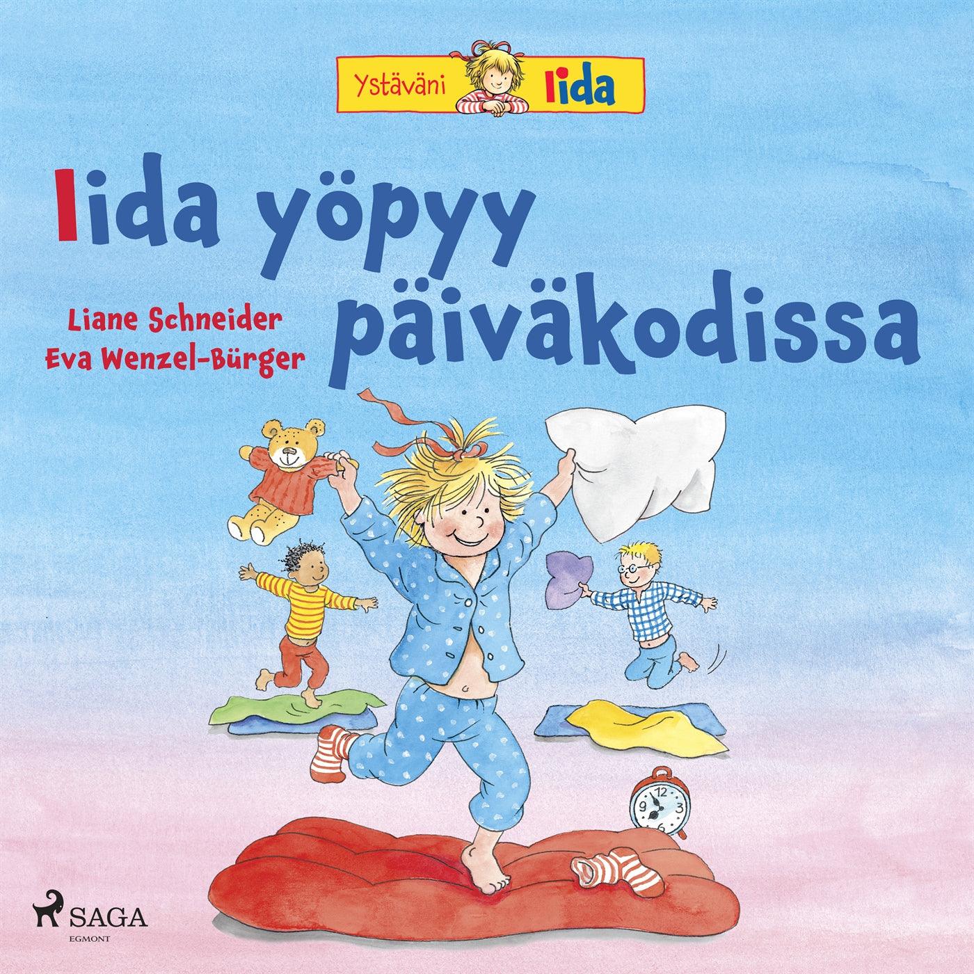 Iida yöpyy päiväkodissa – Ljudbok