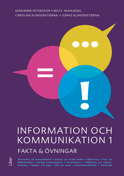 Information och kommunikation 1 – Onlinebok för gymnasiet och företagsutbildning 12 månader